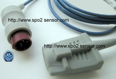 중국 Kontron 7138,7840,7845 - spo2 감지기, 회색 또는 bule 케이블, 둥근 6 핀 협력 업체