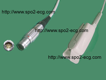 중국 Lemo 7 핀 재사용할 수 있는 SpO2 감지기 손가락 클립 Softtip 보장 12 달 협력 업체